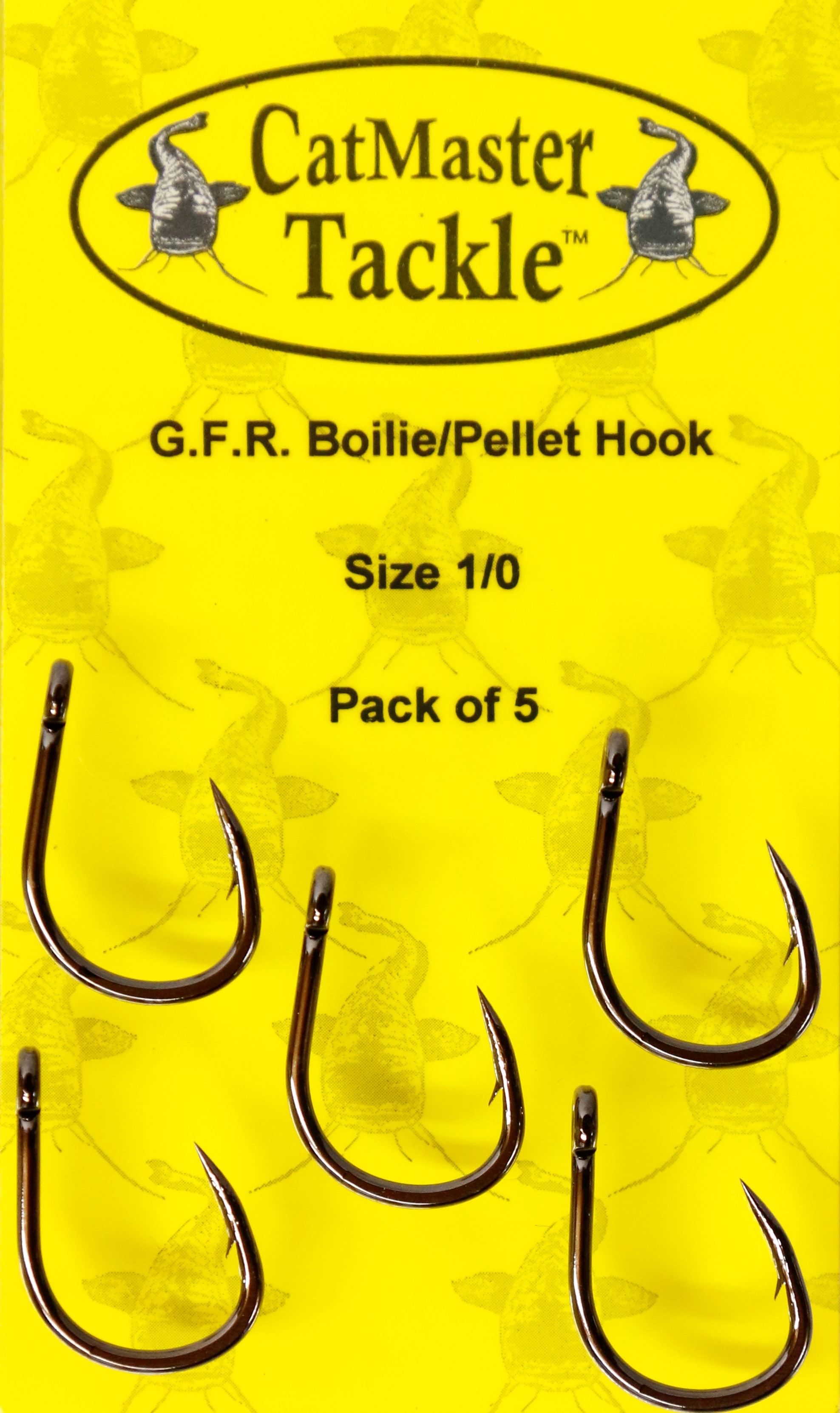 CatMaster Tackle GFR Boilie/Pellet Hook Size 1/0